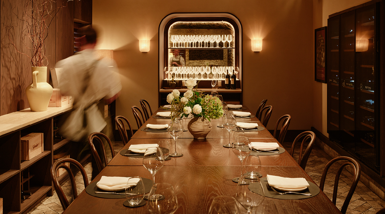 Non Solo Pizza private dining room, Parnell